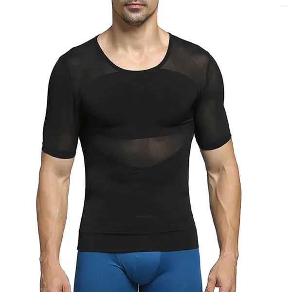 Shapers pour femmes Hommes Shapewear Ventre Set Taille Corset Vêtements de moulage à manches courtes