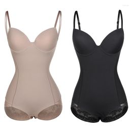 Dames Shapers Minifacemigirl dames extra stevige controle Shapewear Bodysuit plus size comfort Draag je eigen bh slankere lichaamsbouw