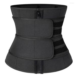 Femmes Shapers néoprène taille formateur acier désossé ventre mince ceinture corps Shaper modélisation sangle fermeture éclair Cincher femmes Fitness Shaperwear