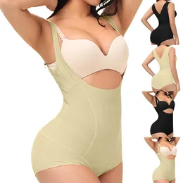 Dames Shapers Non-marking Hoge elastische bodysuit Postpartum herstel Body Shaper Mode Eenvoudig Sexy ondergoed 2024 Hoge taille Bod