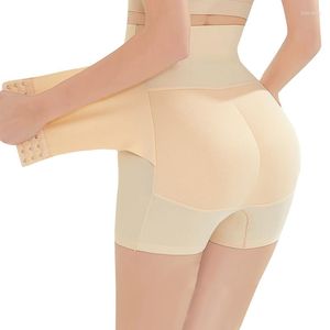 Génégraphie rembourrée en une seule pièce Poussions de hanche High Taist Trainer Abdomen Belly Couteau Femmes Body Shaper Shapewear Modeling Stracts