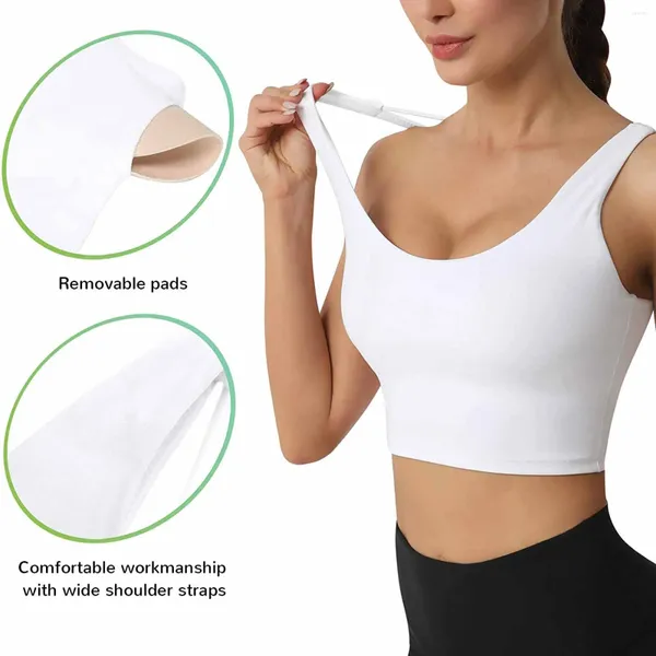 Camisetas moldeadoras Para Mujer, camisetas acolchadas, camiseta sin aros, sujetador de Fitness Para Yoga, chaleco para dormir, Top de algodón con tirantes, sujetadores Para Mujer