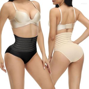 Bragas moldeadoras para mujer, ropa interior de cintura alta de algodón transpirable para mujer, ropa interior moldeadora de Control de barriga para mujer, bragas para la cabeza