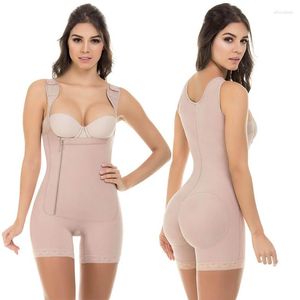 Vrouwen Shapers Plus Size S-6XL Body Shaper Underbust Fajas Colombianas Vrouwen Naadloze Dij Slanker Shapewear Firm Tummy Controle Bodysuit