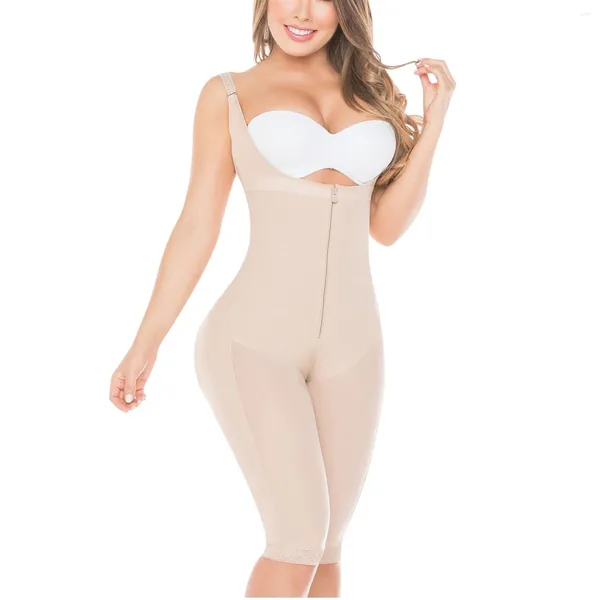 Formadores de mujeres Post postparto BuLifter Body Body Body Shaping Corset para mujeres Entrenador de cintura de alta compresión con cremallera