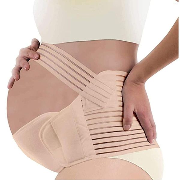 Moldeadores de mujer Apoyo al embarazo Cinturón de maternidad Cintura Espalda Abdomen Banda Vientre Brace Postparto Recuperación Corsé Fajas Ropa interior Faja