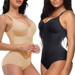 Damesvormen duwen vol lichaam shapewear vrouwen afslank shaper bodysuit buikregel schede overbust verstelbare schouderband korset