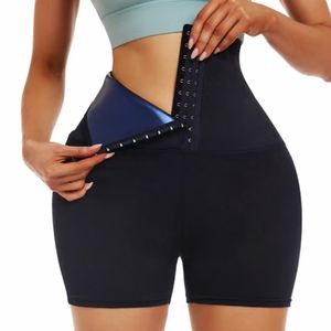 Damesbanden Sauna -legging voor vrouwen Zweten Sauna broek Hoge taille Compressie Gewichtsverlies Slankbroek THERMO Training Training Body Shaper 230519