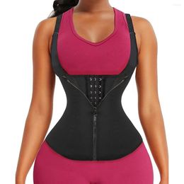 Dameshoeders sauna shapewear vrouwen zweet shaper vest corset thermo taille trainer buik slank schede neopreen verlies gewichtsport