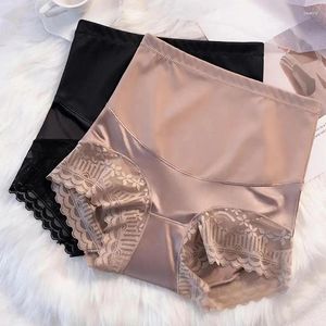 Shapers pour femmes en dentelle haute de la taille haute les sous-vêtements Sous-vêtements post-partum culotte abdomen de l'abdomen Brief