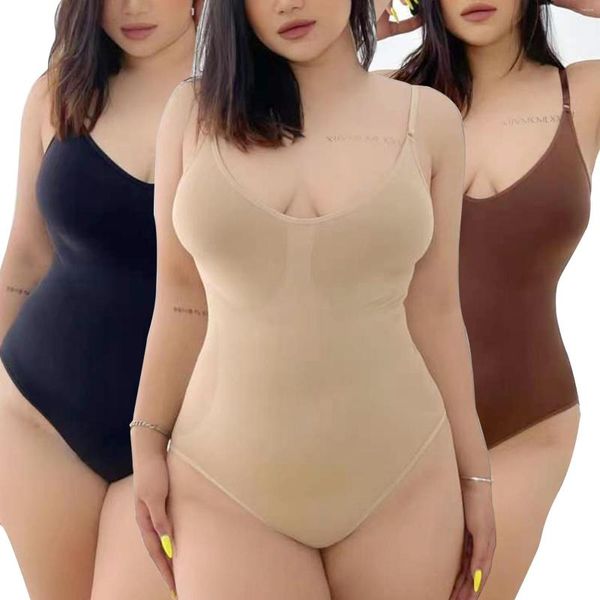 Femmes Shapers sans couture combinaison Shapewear femmes ventre contractant hanche levage façonnage élastique sous-vêtements musculation Corset