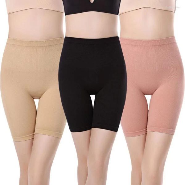 Modeladores de mujer Sin costuras Color sólido Body Shaper Bragas Mujeres Transpirable Cintura alta Entrenador Control de barriga Plana Vientre Fajas Ropa interior