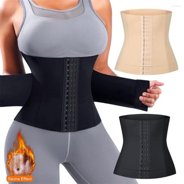 Formadores de mujeres Mujeres sin costuras Shapewear Sexy Doble Cinturón Seda de hielo Control de barriga Body Shaper S a XL Cintura Trainer Body