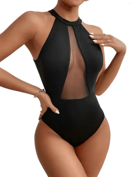 Femmes Shapers Sexy Body sans manches encolure dégagée coupe haute maigre maille débardeur en gros