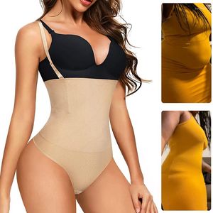 Femmes Shapers Sexy String Shapewear Body Pour Femmes Tummy Control BuLifter Panty Hi-Waist Trainer Ventre Body Shaper Sous-Vêtements Amincissants