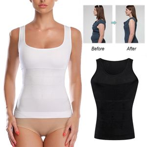 Moldeadores de mujer Shaper Slim Up Lift Bra Cami Tank Top Mujer Body Ropa interior removible Chaleco adelgazante Corsé Control de barriga Fajas