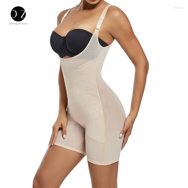 Shapers de mujer Shapewear Body Body Shaper Mujeres Vientre Vaina Entrenador de cintura Reductora Adelgazante Ropa interior Delgada Transpirable Ajustable