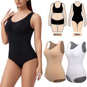 Shapers Femmes Shapewear Body pour femmes Tummy Control Bulifter Culotte Taille Entraîneur Estomac Body Shaper Sous-vêtements amincissants Girdles