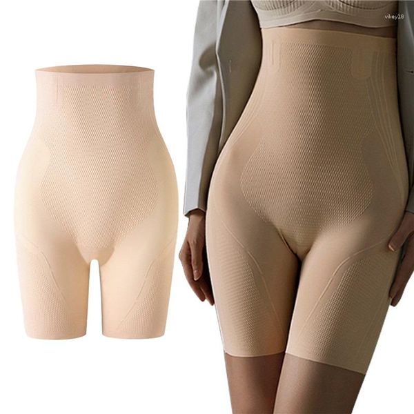 Femmes Shapers Shapewear Culottes Pour Femmes Taille Haute Ventre Contrôle Pantalon 5D Boxer Shorts Post-partum Ventre Minceur Corps Shaper