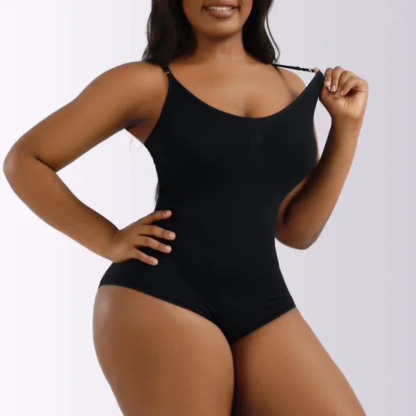 Formadores de mujeres Shapewear Mujeres Cuerpo Corsés para mujer Ropa interior Cintura Pantalones de control de barriga Archivo abierto Sin costura Corsé de una sola pieza Body