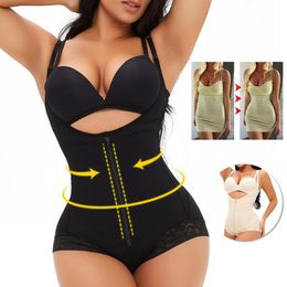 Dameshoeders shapewear vrouwen fajas colombiaanse corset corset taille trainer bodysuit bulifter controle slipjes buikslanke ondergoed ondergoed