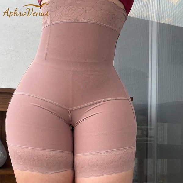 Moldeadores de mujer para adelgazar Butt Lifter Control Panty Ropa interior Pantalones cortos Sin costura Tummy Body Shaper Compresión Fajas Fajas Colombianas 221102