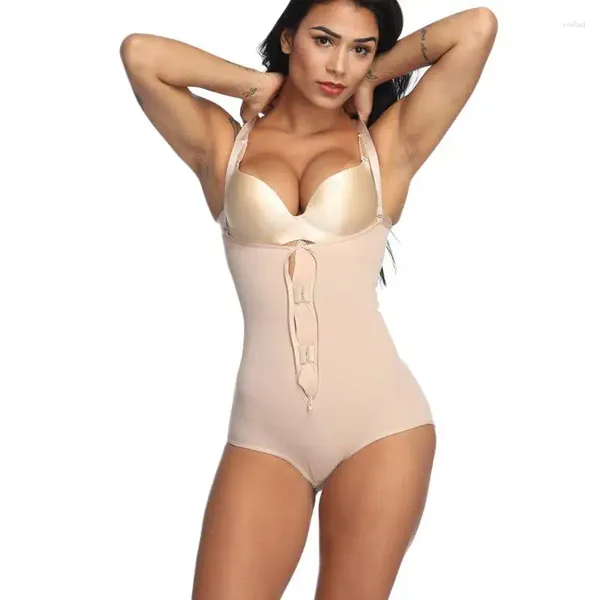 Shapers pour femmes Minceur Shapewear Taille Shaper Corset Slip BuLifter Modélisation Sangle Ceinture Corps Femmes Body Ouvert Entrejambe