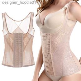 Shapers voor dames Afslanken schede Buikriem Platte buik Corset Shapewear Dames Kant Corrigerend ondergoed Wasit Curve Shaper Modelleringsriemen 201222 L230914