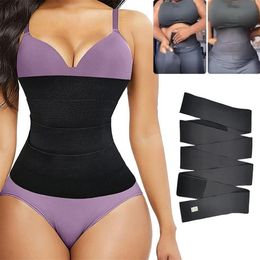 Vrouwen Shapers Rukken Me Up Bandage Wrap Riem Vrouwen Afslanken Schede Taille Wraps Band Voor Maag Body Shaper Trimmer bands A3083