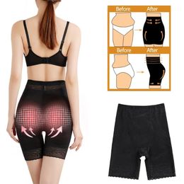 Damesvormers zeker dat je van naadloze vrouwen houdt, kanten hoge taille training shapewear bulifter afslankvet brandende heup heup body shaper broek