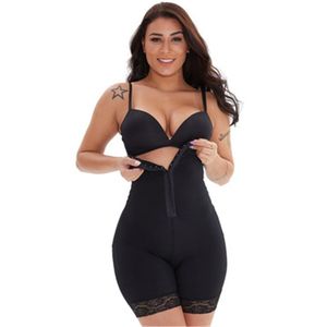 Femmes Shapers cuisse plus mince colombien Fajas Shapewear contrôle du ventre taille haute minceur sans bretelles Bodyshort Body Shaper