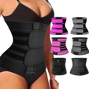 Dames Shapers Trainer Corset Women Thermo Sweat Belts Compressie Modellering Riem Body Colombiaanse gordels Gym Slankbuik Belly Belt 230815