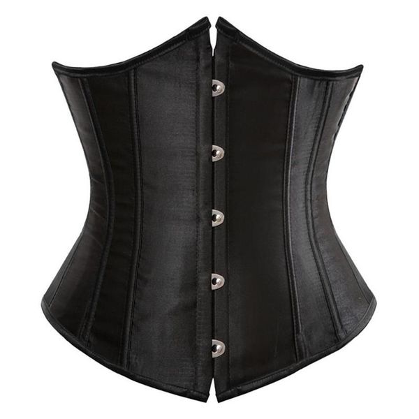 Femmes Shapers Underbust Corset Sexy Sous-vêtements Taille Minceur Body Shaper pour femmes Steampunk Ceintures à lacets 2167