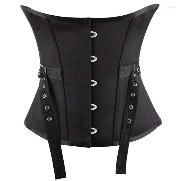 Femmes Shapers Taille Formateur Gothique Underbust Corset Et Cincher Steampunk Bustiers Top Entraînement Forme Corps Sexy Lingerie Corselet