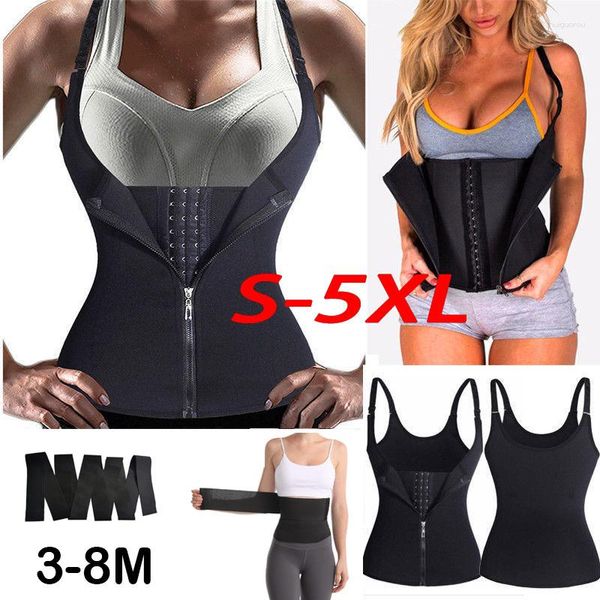 Dames Shapers Waist Trainer Vest Body Shaper Corset Gordel Riem Gym Verstelbare schouderriem Cincher Shapewear