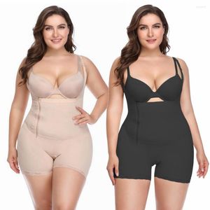 Femmes Shapers Taille Formateur Femmes Body Shaper BuLifter Body Shapewear Plus La Taille One-Piece Dames Corset Minceur Sous-Vêtements Avec Fermeture Éclair