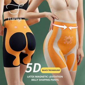 Shapers pour femmes Taumy Shaper Flarixa 5d Latex Flat Belly Girties Post-Startum Butt Lift Sécurité Shorts Sincall Abdominal Trainer Body 220923