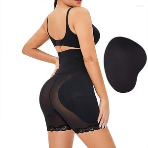 Shapers pour femmes gaine de fessiers pour femmes ventre Shaper corps BuLifter rembourré rehausseur de hanche sous-vêtements sans couture taille haute saké court