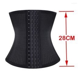 Femmes Shapers Femmes 28 CM Respirant Taille Ventre Ceinture Ceinture Body Shaper Trainer Contrôle Corset Noir Beige