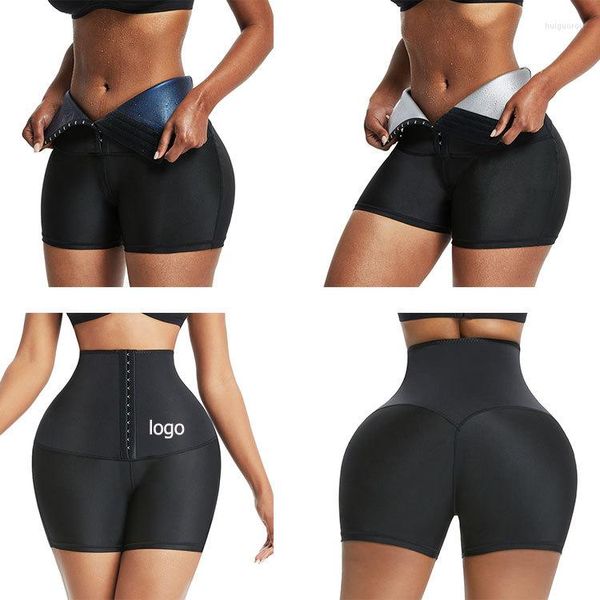 Shapers pour femme Short de sport taille haute pour femme Abs Pantalon de survêtement Yoga