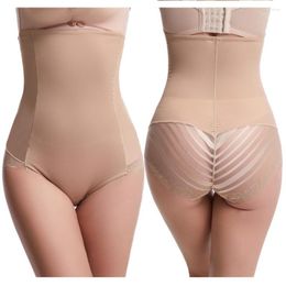 Femmes Shapers Femmes Sexy Floral Dentelle Fesses Transparent Booty Lifting Briefs Shpewear Invisible High-Rise Abdomen Control Shaping