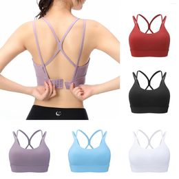 Femmes Shapers femmes Sexy grande taille intégré haute résistance antichoc Yoga course Fitness sport soutien-gorge ultime ascenseur