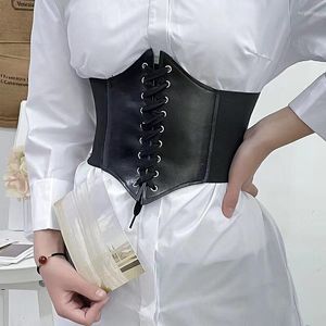 Shapers pour femmes ceintures de femmes corset large faux cuir minceur de corps minceur de corps ceinture ceinture quotidienne