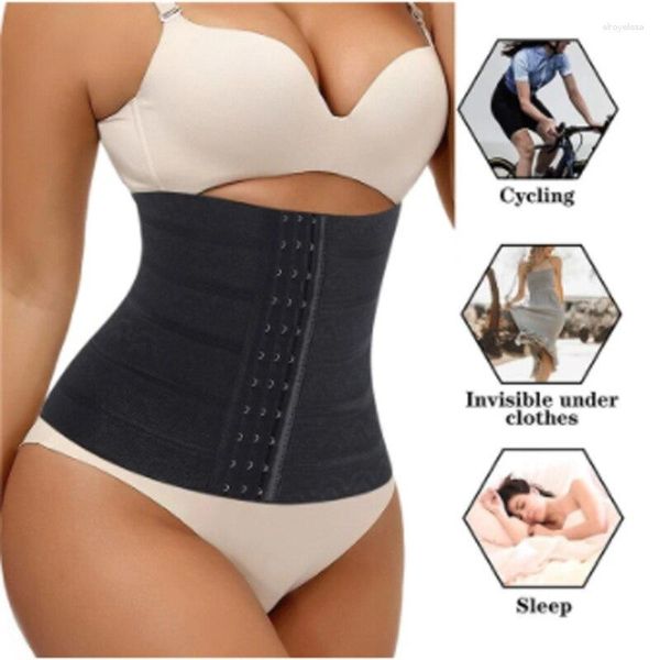 Formadores de mujeres Mujeres Body Shapewear Tummy Adelgazamiento M L XL XXL Black Belly Band Shaping Shaper Corset Postparto Plano