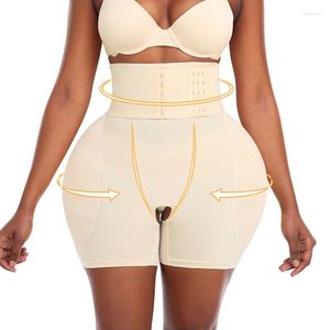 Femmes Shapers Femmes Booty Shapewear Avec Wrap Ceinture Hip Dip Pads Enhancer Tummy Control Culotte BuLifter Rembourré Shorts Sexy Sablier