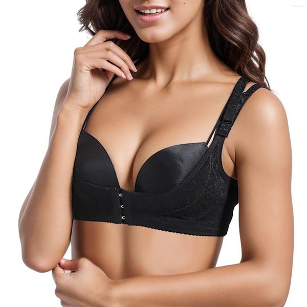 Shapers Femmes Brea Mash Lifting du sein X en forme d'embellissement du dos Corset Posture Push Up Soutien-gorge et culotte Sex Nightie Sous-vêtements