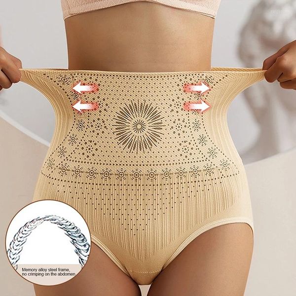 Shapers Femmes Femmes Taille Haute Body Shaper Culotte Push Up Fesse Coton Minceur Pantys Tummy Control Trainer Ceinture Lingerie