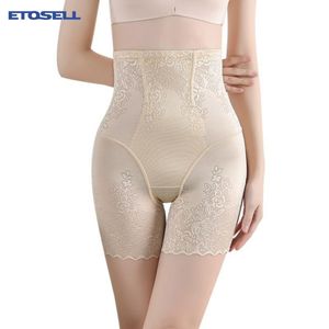 Damesjaberse vrouwen hoge taille lichaam vormgevende broek buik postpartum hip-up anti-roll veiligheid slipjes kanten cocktail legging 2021