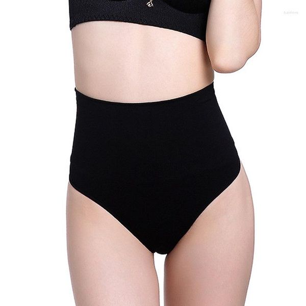 Moldeadores de cintura alta para mujer, Tanga Sexy para otoño, ropa interior transpirable para adelgazar el cuerpo, ropa interior para la barriga, bragas moldeadoras suaves