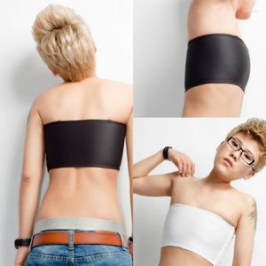 Damesjaberse vrouwen intimeren lesbische tomboy strapless borst binder bha sets 3 kleuren 5 size plus s-2xl